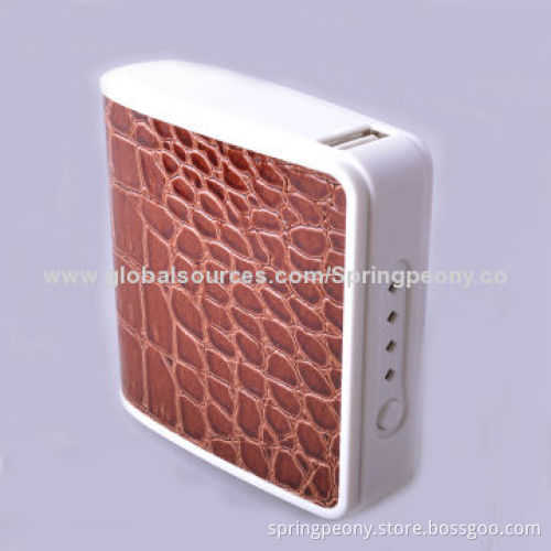 6,000mAh Portable Power Bank for iPhone, iPad and Other Digital Products, 5V/1A Output